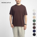 MOONCASTLE ムーンキャッスル IC13 アイスコットン リラックス クルーネック ニットT 月城ニット 日本製 メンズ