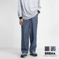 BRENA ブレナ ヴィンテージフレンチシャンブレー コックパンツ 日本製 メンズ