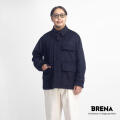 BRENA ブレナ GARDI ウールカシミヤフラノ ハンティングジャケット 日本製 メンズ
