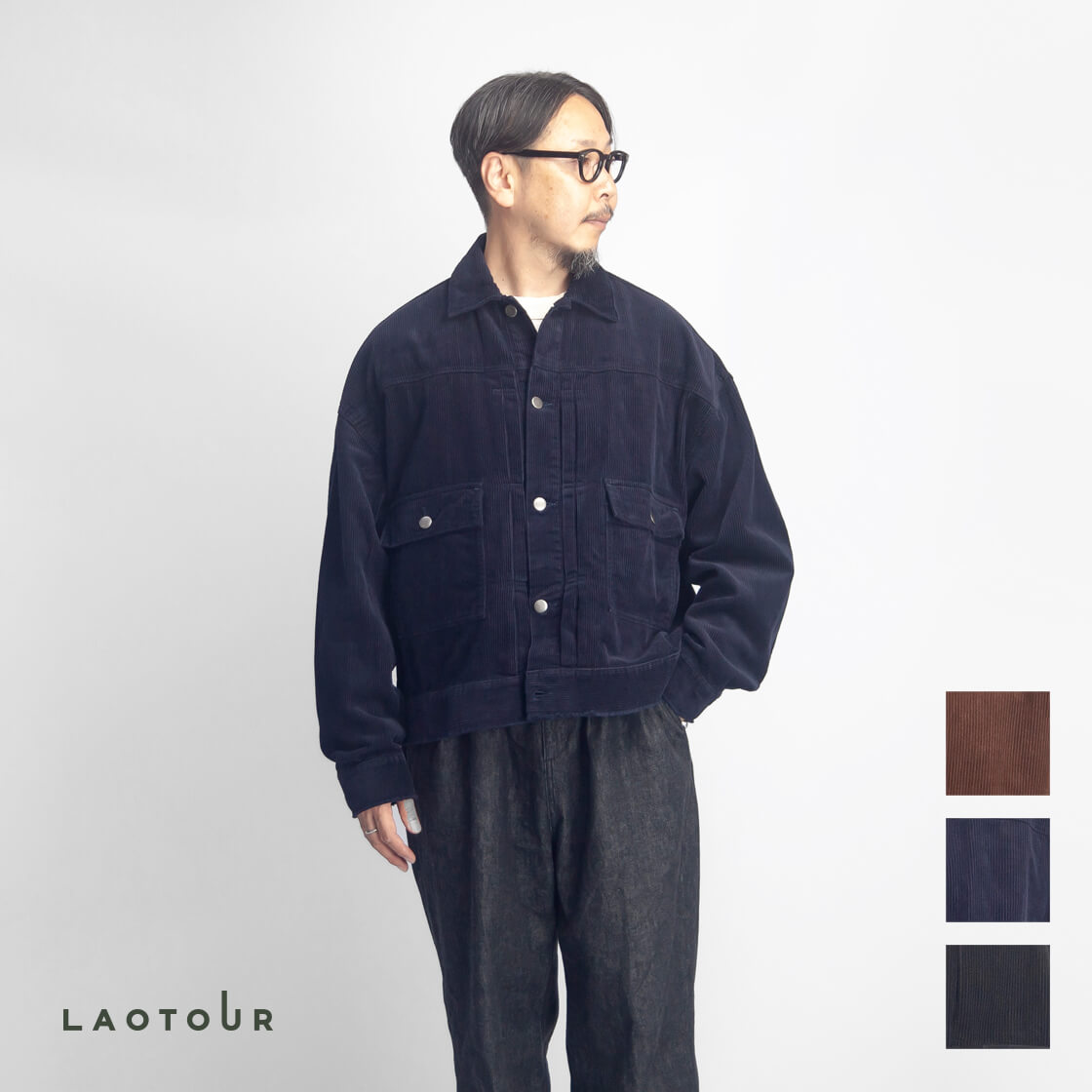 LAOTOUR ロートル コーデュロイ 2ndタイプ ジャケット メンズ