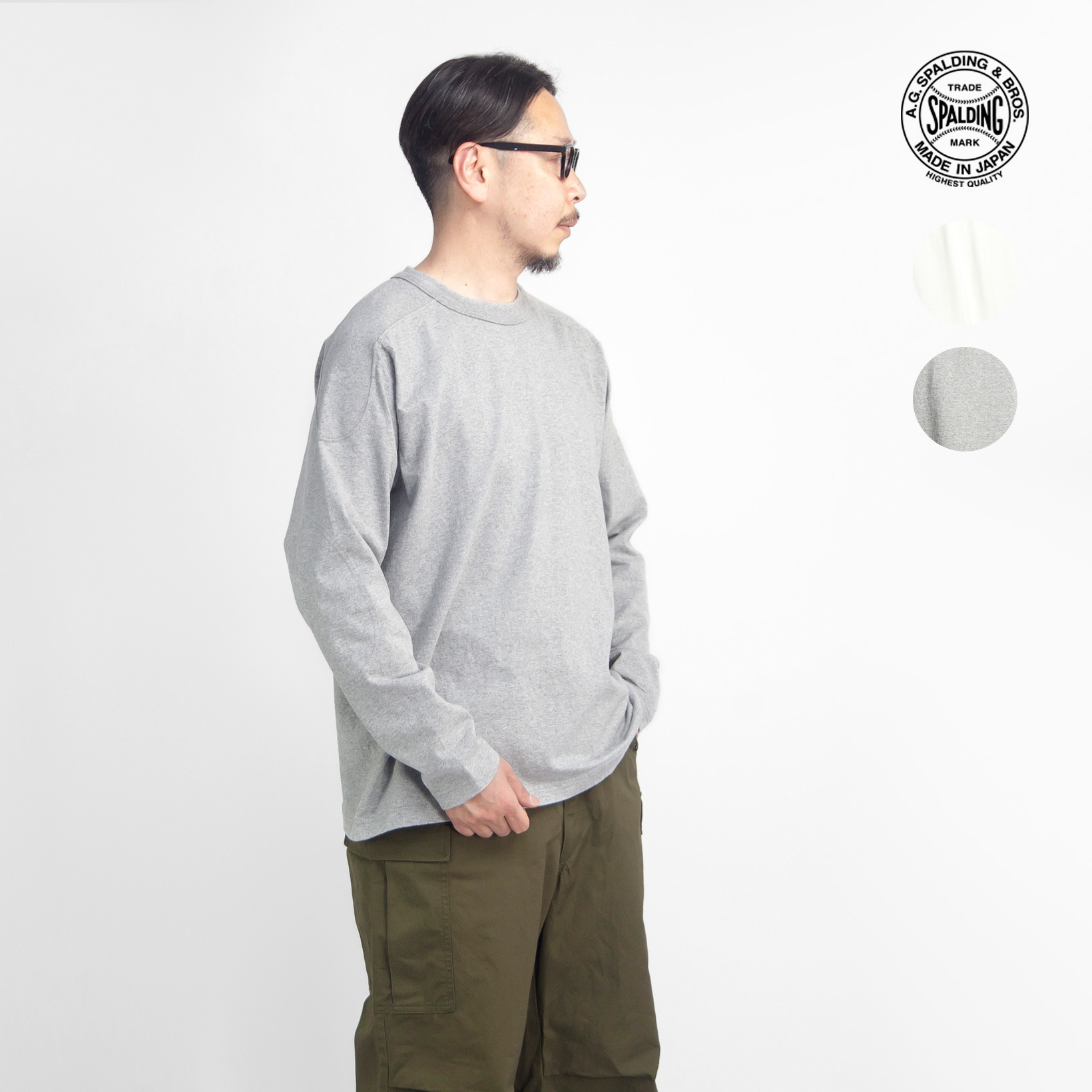 A.G.SPALDING＆BROS A.G.スポルディング＆ブロス フットボールシャツ ロンT 日本製