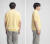 Soglia ソリア リネン混 ジョーゼット モックネックニットTシャツ 日本製 メンズ