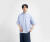Upscape Audience オーディエンス ストライプ Aラインボクシーボタンダウン半袖シャツ 日本製 メンズ
