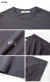 amne アンヌ コピーバンド バックプリントTシャツ メンズ