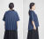 KELEN ケレン MARHA  デニムシャツ ノーカラー バックプリーツ BL2290 レディース