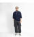 KELEN ケレン SETH ハーフジップ プルオーバー5分袖ワッフルTシャツ メンズ