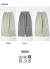 KELEN ケレン STRIPE GRAY ストライプ ワイド ストレート ２タック イージーパンツ レディース