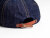 HIGHER ハイヤー セルヴィッチデニム×本革レザーブリム キャップ 帽子 日本製 メンズ レディース ユニセックス
