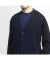 JOHN SMEDLEY ジョンスメドレー S4712 コットン×ウール パネルコンビ Ｖネックニットカーディガン 24G シーアイランドコットン メンズ