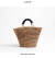 TARANGO タランゴ パームファイバー 手編み バケツ型かごバッグ インナーバッグ付き 大きめ レディース