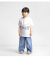 子煩悩レスラー 背比べファミリーキッズTシャツ 親子コーデ