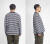 have a good day ハブアグッドデイ HGD-404B KARAKAN 引き揃え天竺 ルーズフィット ボーダー長袖Tシャツ フラットシーマ 日本製 メンズ