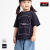 NANGA ナンガ ドライミックス フレームロゴプリントTシャツ キッズ