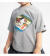 NANGA ナンガ エコハイブリッド ビーグル犬 キッズプリントTシャツ