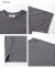 Mared マレッド 強撚天竺 スプリットラグランスリーブTシャツ 日本製 メンズ
