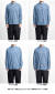 MANUAL ALPHABET マニュアルアルファベット デニムシャツ NAVY Bulging Fit ボタンダウン ルーズフィット 日本製 メンズ