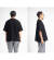 MANUAL ALPHABET マニュアルアルファベット 微強撚引き揃え天竺 ワイドTシャツ 日本製 メンズ