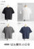 MANUAL ALPHABET マニュアルアルファベット 微強撚引き揃え天竺 ワイドTシャツ 日本製 メンズ