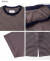 MANUAL ALPHABET マニュアルアルファベット メクラジマ ミニボーダー ワイドTシャツ 日本製 メンズ