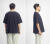 MANUAL ALPHABET マニュアルアルファベット コンパクトピマ天竺 ワイドリンガーTシャツ 日本製 メンズ
