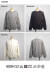 Mared マレッド 40／2天竺 ヘンリーネック リブTシャツ 長袖 ロンT 日本製 メンズ