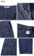 FOB FACTORY FOBファクトリー 888デニム ベイカーパンツ f0541 ファティーグパンツ 日本製 メンズ