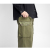 MONT KEMMEL モンケメル ヘリンボーン M-47 カーゴパンツ メンズ