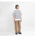 MONT KEMMEL モンケメル パネルボーダー 半袖バスクシャツ ボーダーTシャツ メンズ