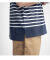 MONT KEMMEL モンケメル パネルボーダー 半袖バスクシャツ ボーダーTシャツ メンズ