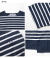 MONT KEMMEL モンケメル パネルボーダー 半袖バスクシャツ ボーダーTシャツ メンズ