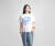 TRICOMER トリコメル フレンチ ロゴ プリントTシャツ レディース