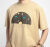 WORN FREE ウォーンフリー アリス・コルトレーン SPACE VINYL プリントTシャツ ヴィンテージウォッシュ メンズ