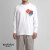 Work of Art Kendai ワークオブアートケンダイ ワッペン＆バックプリント 長袖Tシャツ ロンT メンズ