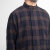 BRENA ブレナ ウールフランネル タータンチェック ホスピタルシャツジャケット 日本製 メンズ