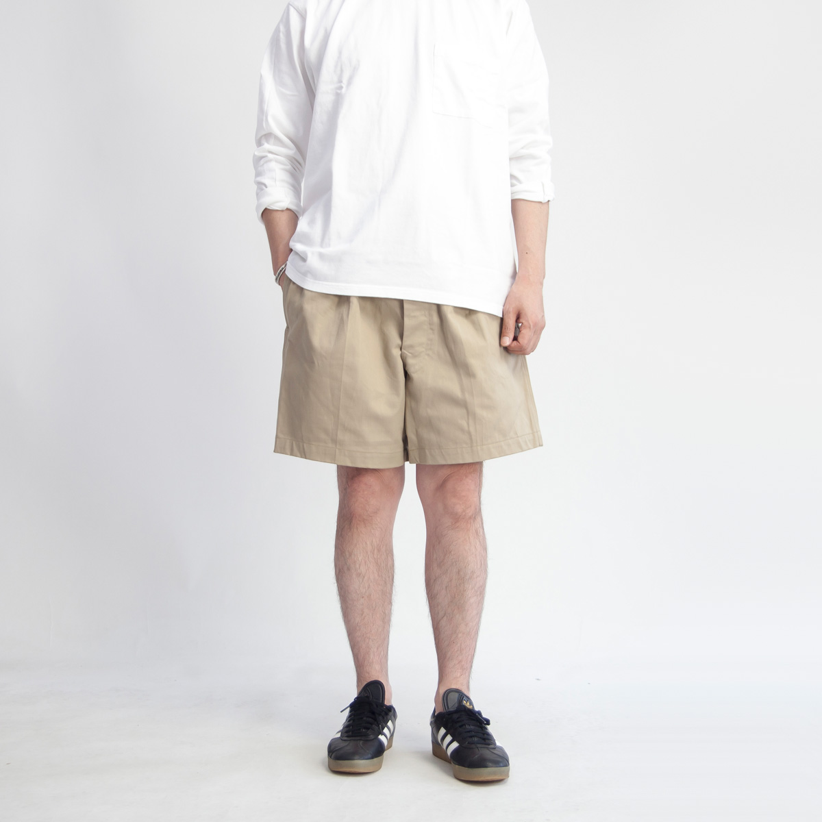 フランス軍 M-52 チノパンツ ショートパンツ デッドストック メンズ