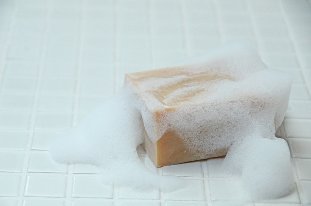 釜焚き　馬油石鹸