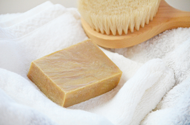 釜焚き　馬油石鹸