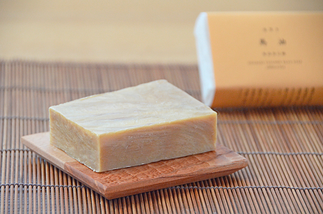 釜焚き　馬油石鹸