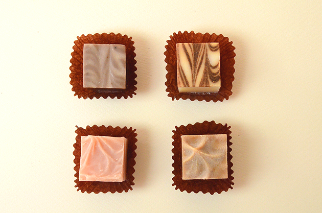 チョコレート石鹸4個入り
