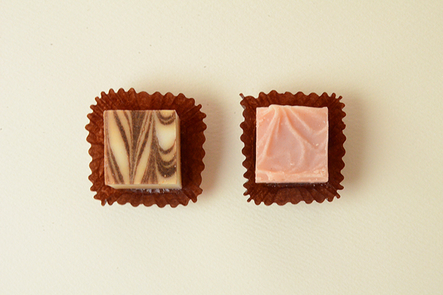 チョコレート石鹸2個入り