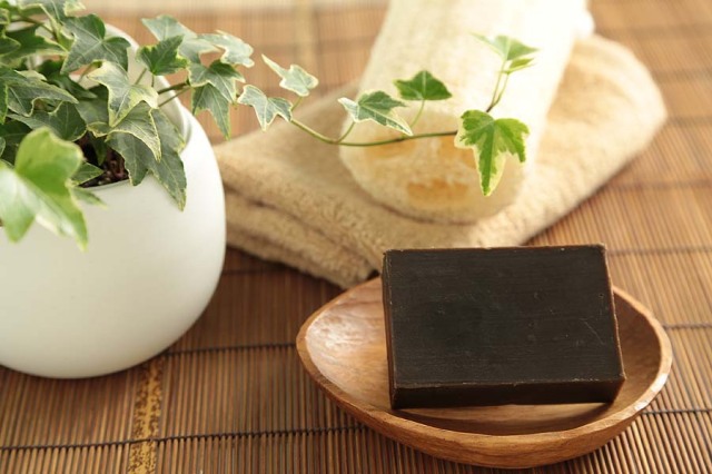 洗顔・全身洗えます！【柿渋緑茶石鹸】無添加石鹸本舗 お肌に優しい無