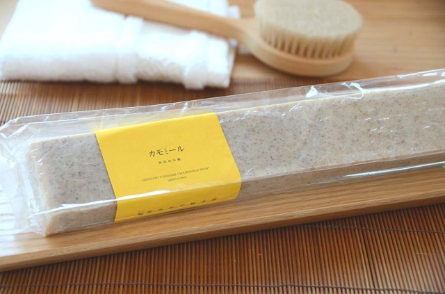 洗顔・全身洗えます！【お得なバータイプ カモミール棒石鹸】無添加