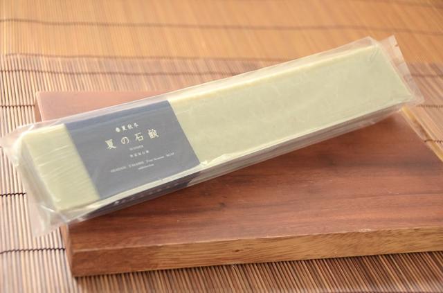 夏の棒石鹸