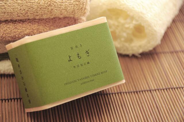 洗顔・全身洗えます！【釜焚き よもぎ石鹸】無添加石鹸本舗 お肌に