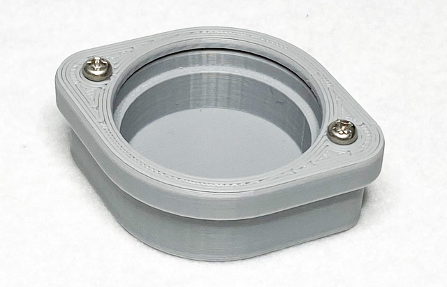 MSC-116 音量が約1.6 倍（約8dB アップ） になる？！MSC-108 耳付き40mm1.5W スピーカー用簡易ボックス(スピーカー含まず）