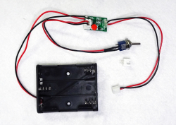 MK-512B　乾電池３本で12V/100mA出力！電池ボックスとスイッチ付きDC/DCコンバータ完成品