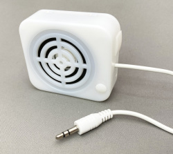 MSC-112　8オーム3ワット！箱入り1m電線付きモノラルスピーカー