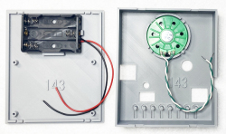 MSC-120　スピーカーと電池ボックス付きMK-143B専用ワンタッチ式プラスチックボックス(MK-143B含まず)