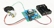 MK-158E　人を検出するとメッセージを再生！電池駆動可能な人感センサーとスピーカー付きMP3ボイスプレーヤーキット(ハンダ付け必要)