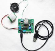 MK-158D-BUILT　人を検出するとメッセージを再生！DC5V専用の人感センサーとスピーカー付きMP3ボイスプレーヤーキット完成品(ハンダ付け不要)